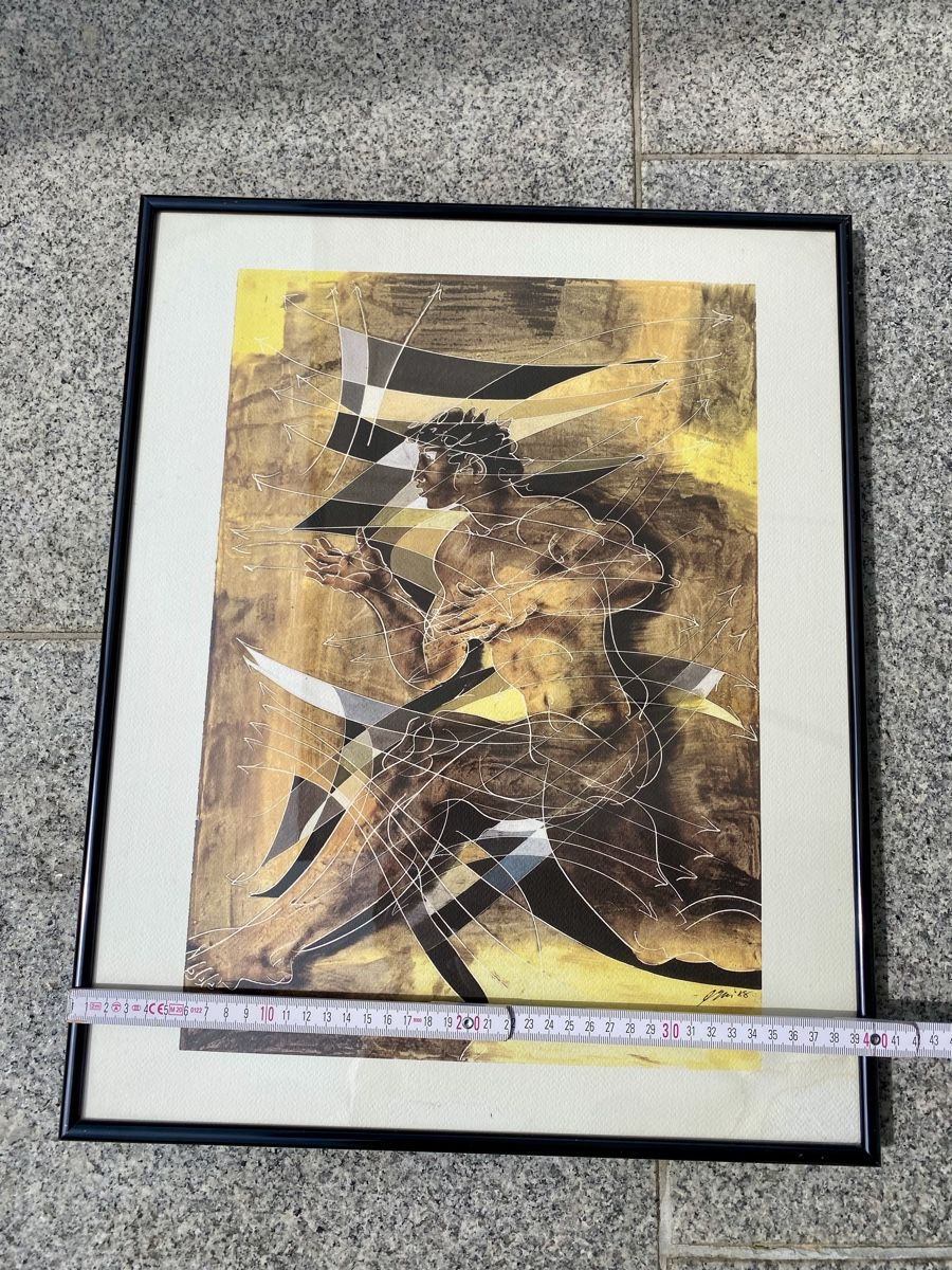 Foto & Immagini: Gerahmtes Bild, Hans Erni, Druck – Usato da Rotkreuz venduto da Once0 8