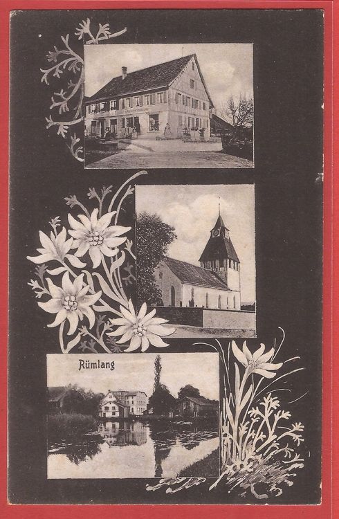 Rümlang mit Restaurant - Mehrbildkarte ca. 1915 (Gebraucht) in ...