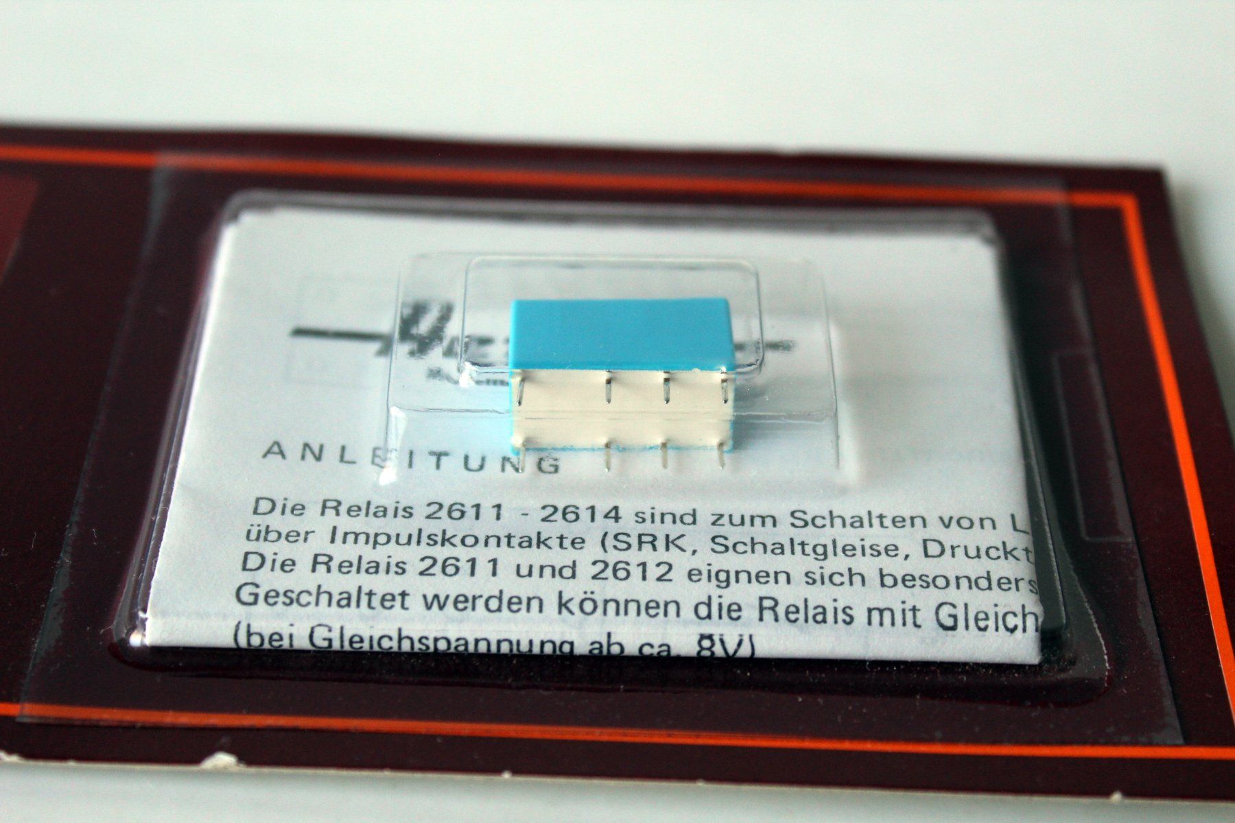 Märklin Modelleisenbahnen: HERKAT - 2x Relais mit 2 Umschaltkontakten – Neu und originalverpackt aus Roggwil BE von DEGI_TOYS 2
