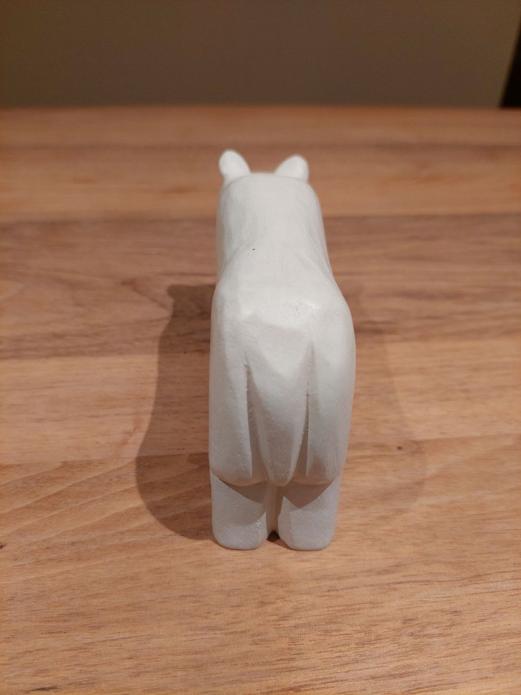 Statuette: Dekorativer Eisbär aus Holz –Deko oder Spielzeug – Usato da Brunnen venduto da Livianda 3