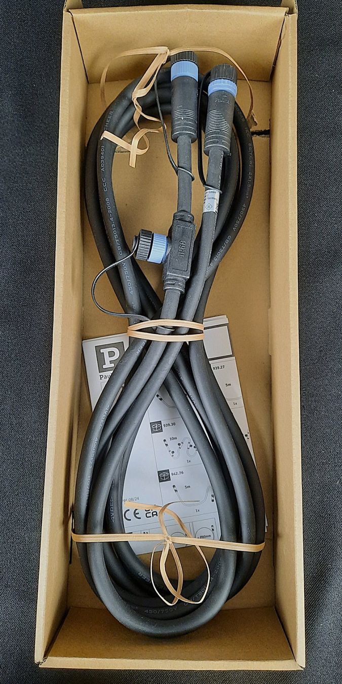 Paulmann Cavi: Paulmann Plug & Shine Connector – Nuovo e nell'imballaggio originale da Beinwil am See venduto da Restwert_Beinwil 1