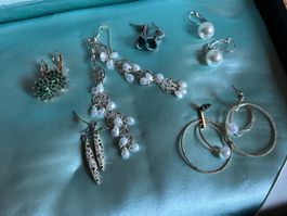 Eleganter Ohrring-Set 6 Stk für jeden Anlass