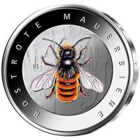 Germany - 5 Euro (Red Mason Bee) 2023 UNC