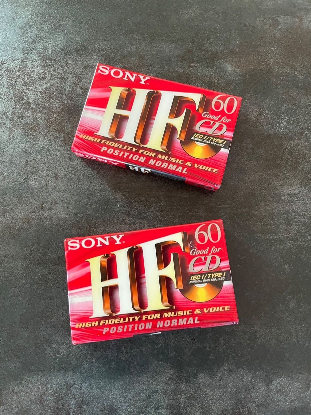 Musicassette: 2 Cassettes Audio Sony HF 60 – Nuovo e nell'imballaggio originale da Vallamand venduto da Bricbracbroc82 1