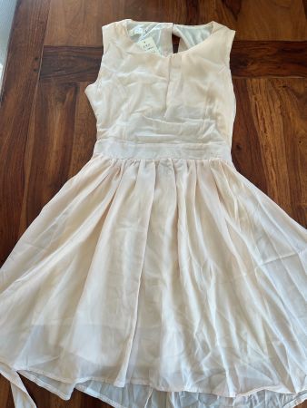 Robe été beige, taille S