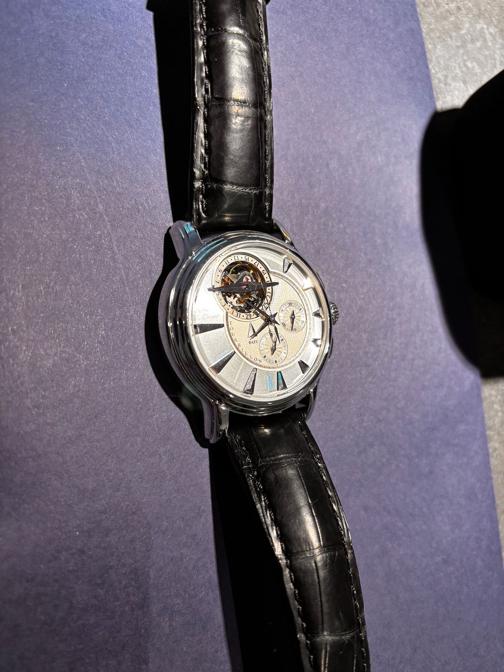 Zenith Orologi: Zenith El Primero XXT Tourbillon Chronograph Platinum – Usato da Büron venduto da swissbank 5