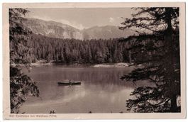 Der Caumasee bei Waldhaus-Flims, gelaufen 1922