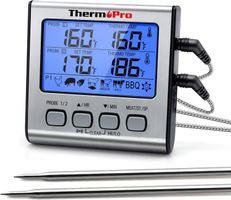 Pro Digitales Fleischthermometer mit Timer