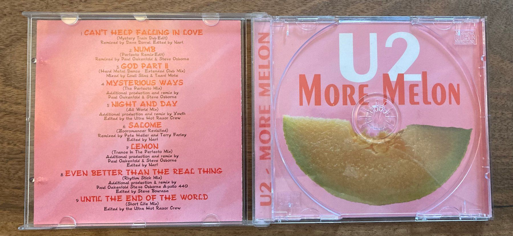 CDs: U2 - More Melon - More Remixes For Propaganda - CD – Gebraucht aus Zürich von LustForLive 4
