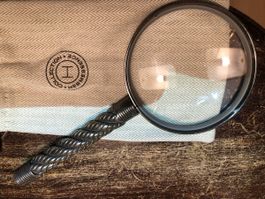 Hermès Lupe/Magnifier, vergrösserungsglass selten, , mit Etu
