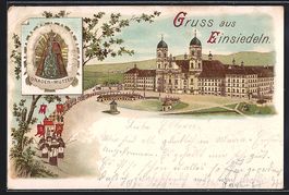 Litho Einsiedeln, Wallfahrtskirche, Gnad
