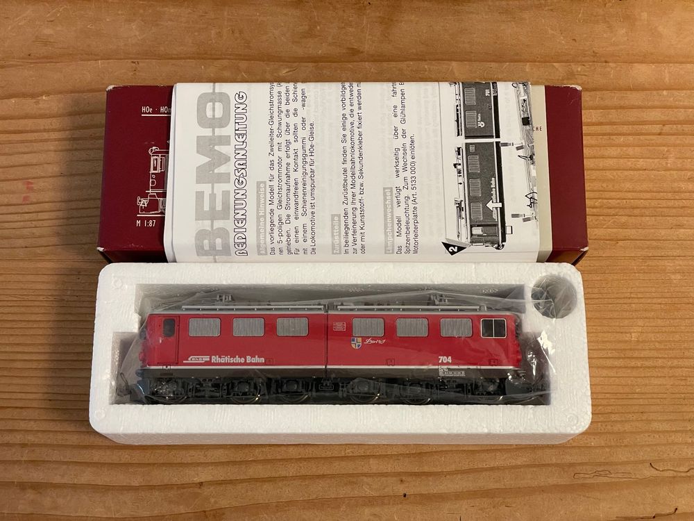 Bemo 1254 134 Ge 6/6 II 704 neurot digital 8