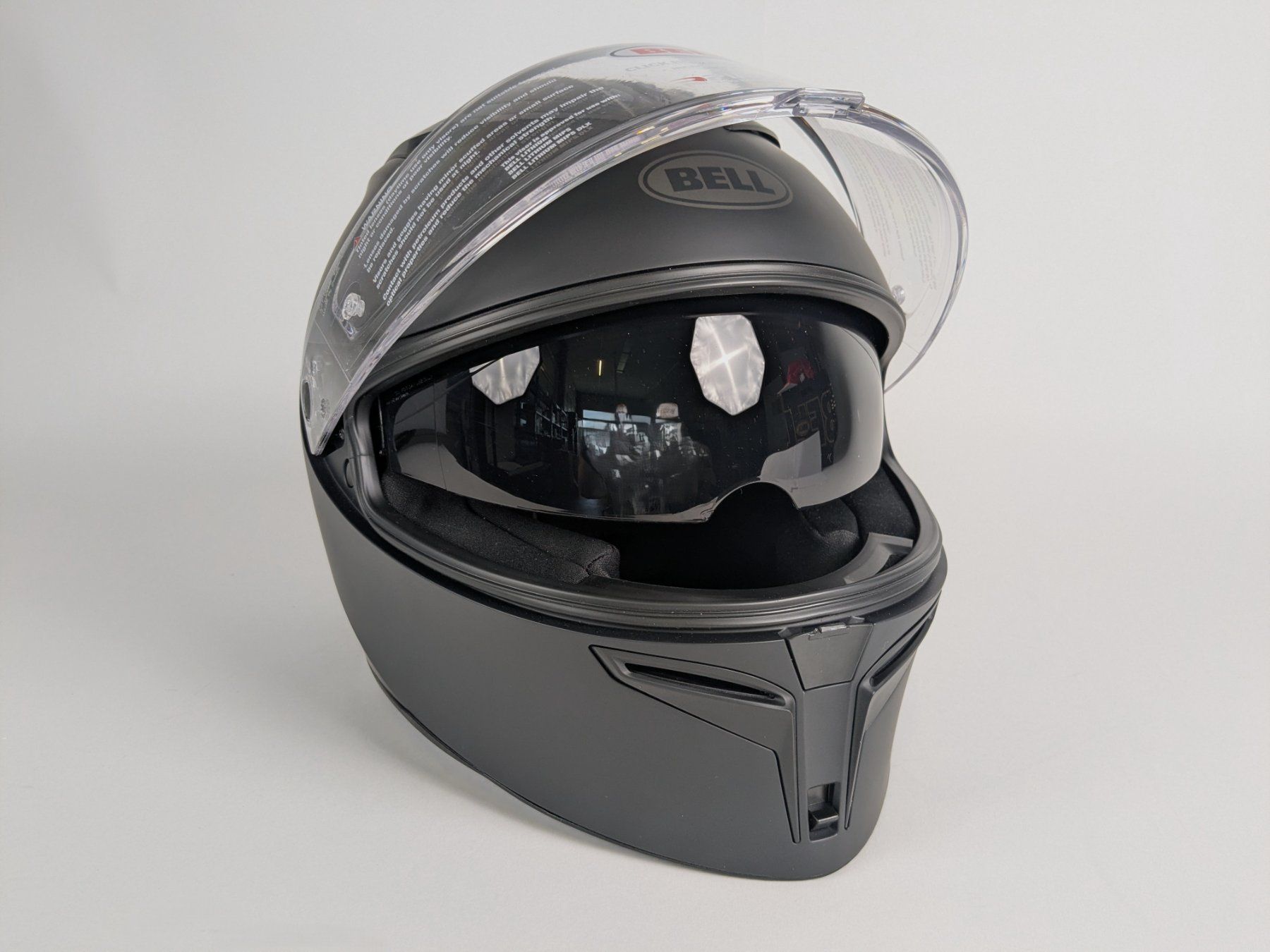 Bell Caschi & visiere: BELL  Motorradhelm Lithium Solid matte black – Nuovo (secondo la descrizione) da Dintikon venduto da Restwert_Dintikon 1