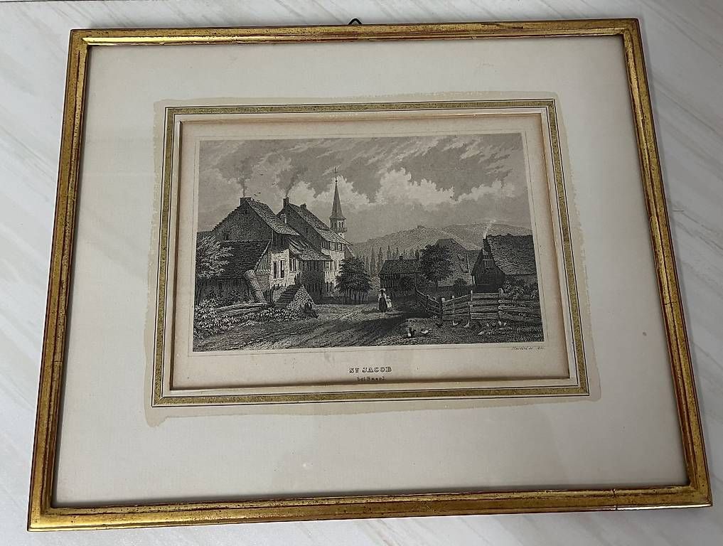 Stiche: Antiker Stich "St. Jacob" Echtgold – Gebraucht aus Grindel von Rabru1107