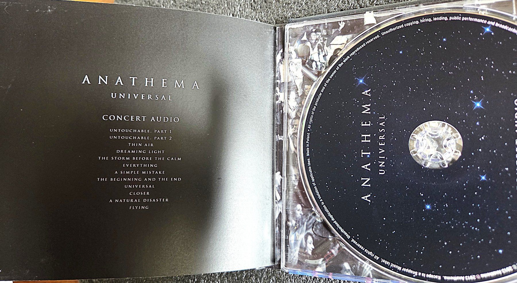 CD: ANATHEMA - Universal, CD + DVD, Digibook – Nuovo (secondo la descrizione) da Biberist venduto da Beaver58 4