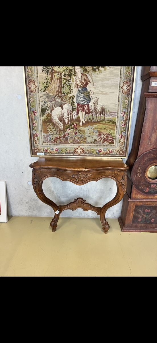 Tavoli: Antique Console Table Carved Wood Rococo Style – Usato da Zug venduto da gut_kgt6