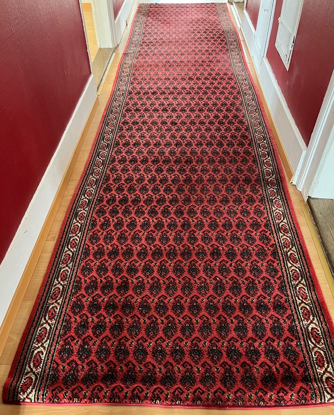 Tapis: Echter Orientteppich Läufer, rot – D'occasion à Burgdorf par wiwy51