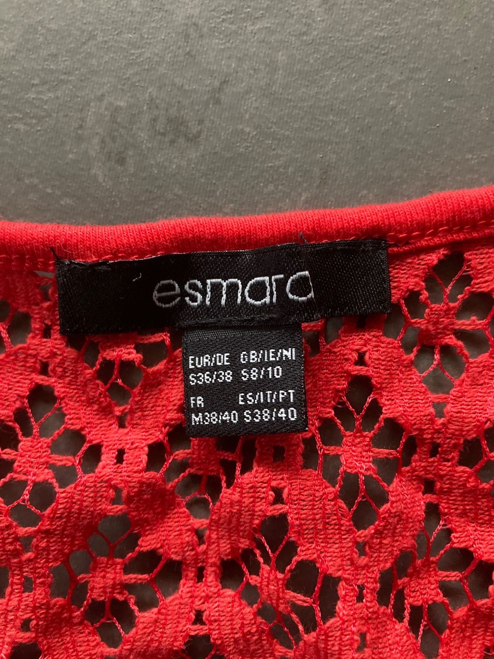 Kleider: Damen: rotes Tragerkleid. Grösse S 36/38 – Neu (gemäss Beschreibung) aus Stans von scheuerc 1