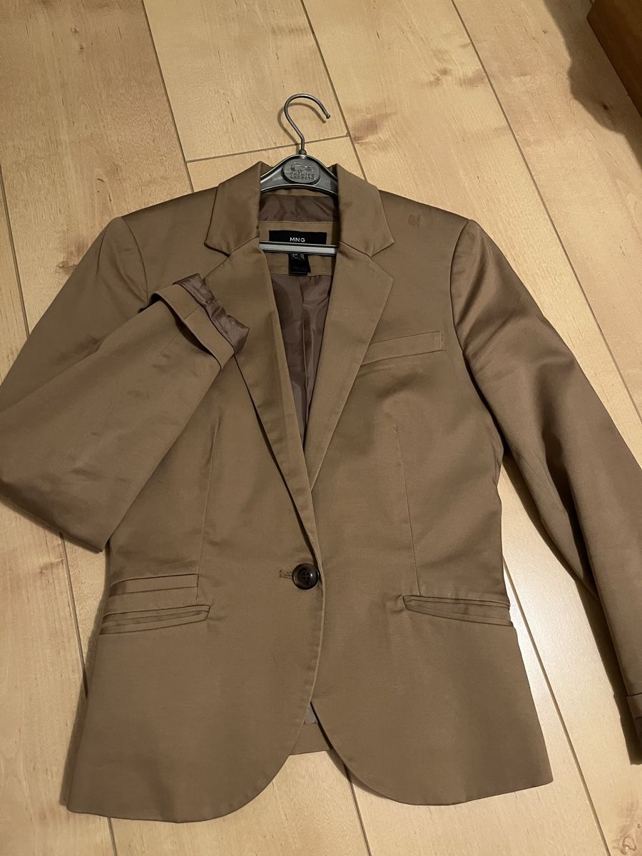 Mango Completi & Tailleur: Blazer Mango marron xs/ 34 – Usato da Bellevue venduto da utilisatratice