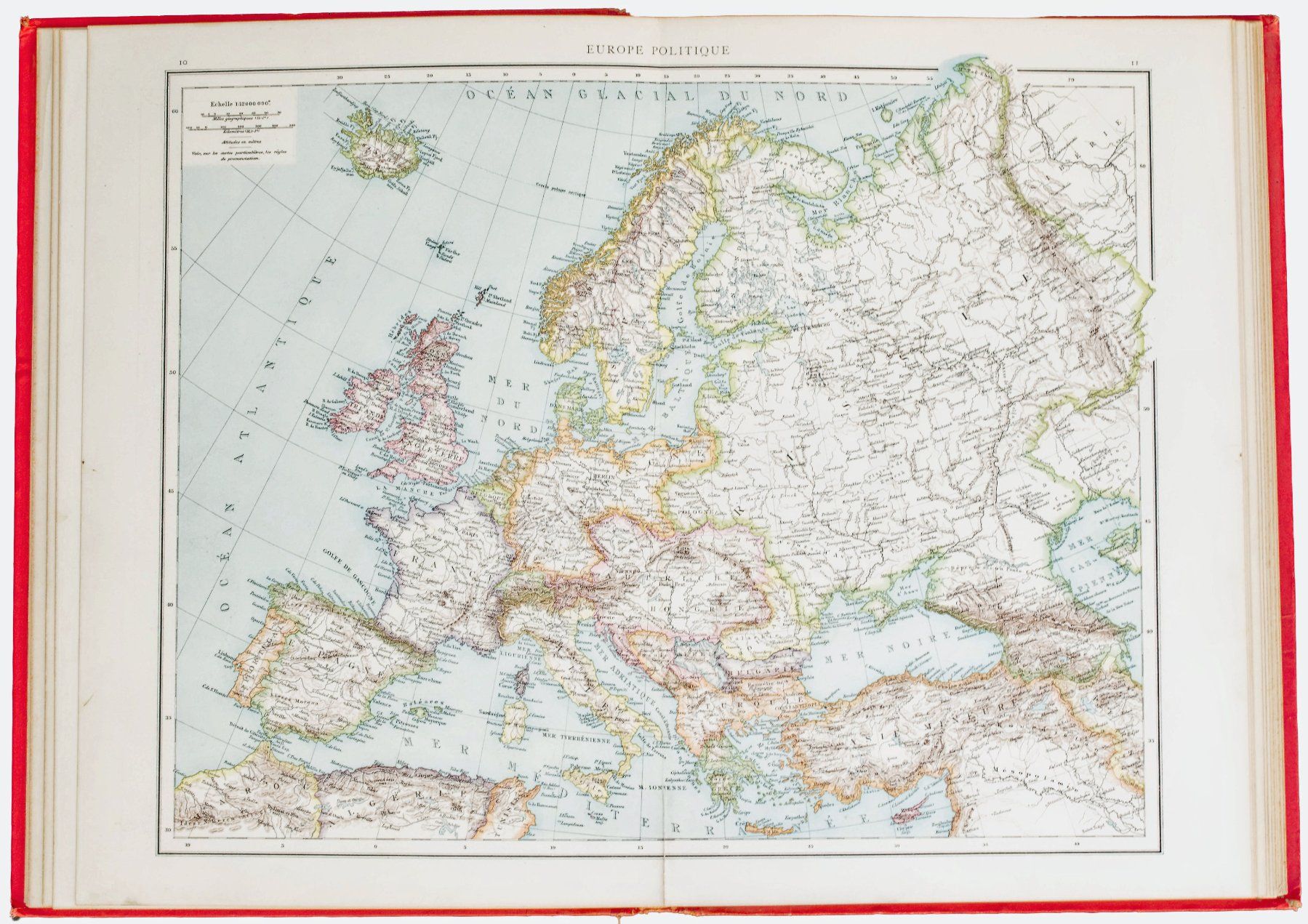 Libri: ATLAS MANUEL de - 1880 "Géographie Moderne" – Usato da Onex venduto da gonsla 7