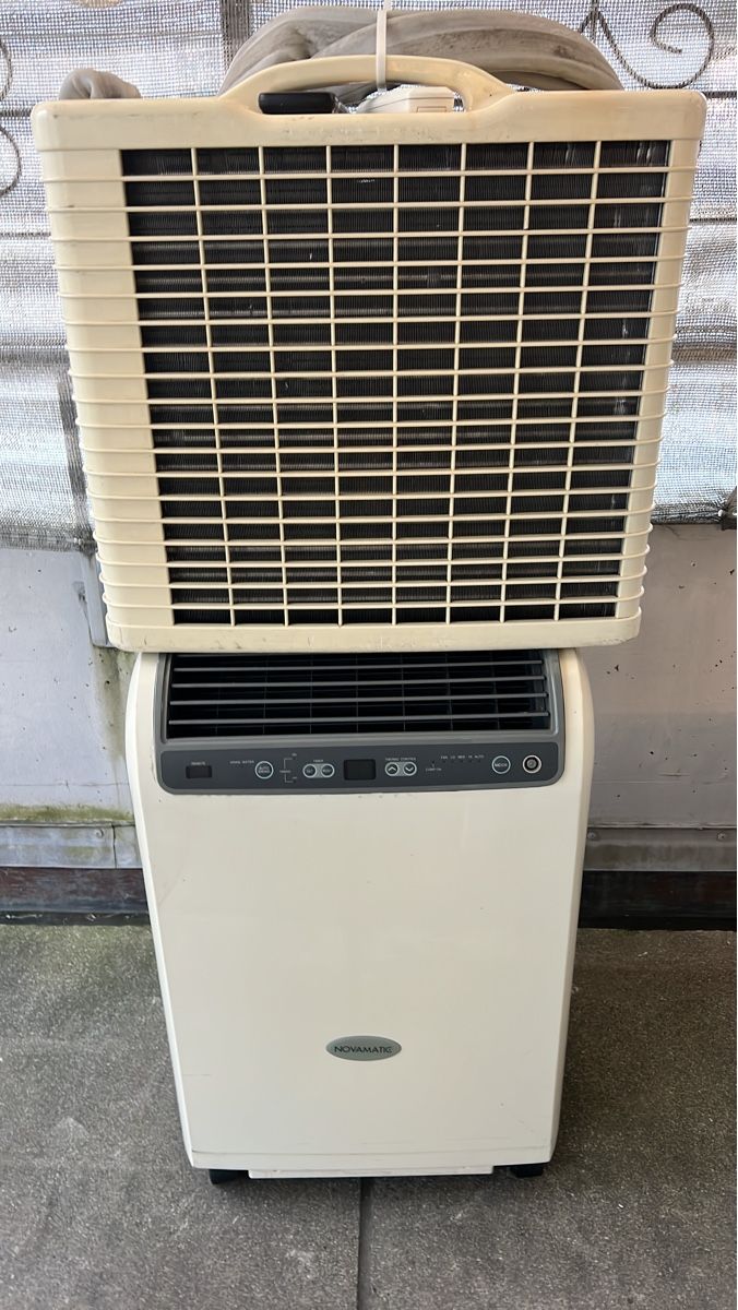Novamatic Condizionatori: Novamatic CL 890 Long Split Mobile Klimaanlage gebraucht – Usato da Dietikon venduto da