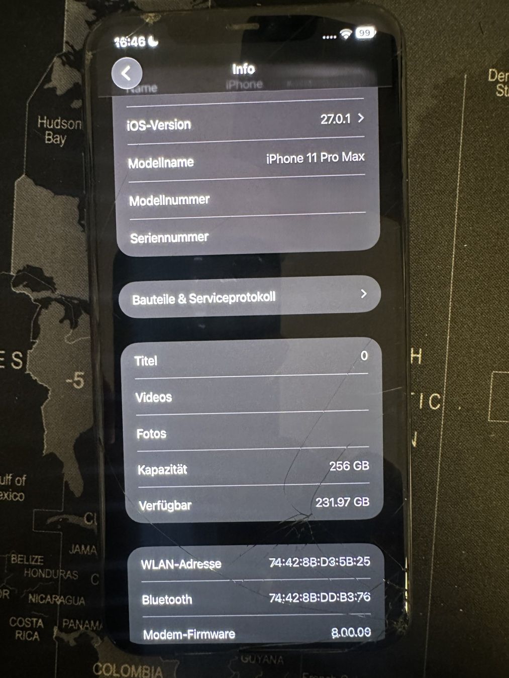 Apple Portables: IPhone Pro Max Bildschirmglas hat Risse – D'occasion à Bern par BinhV77 3