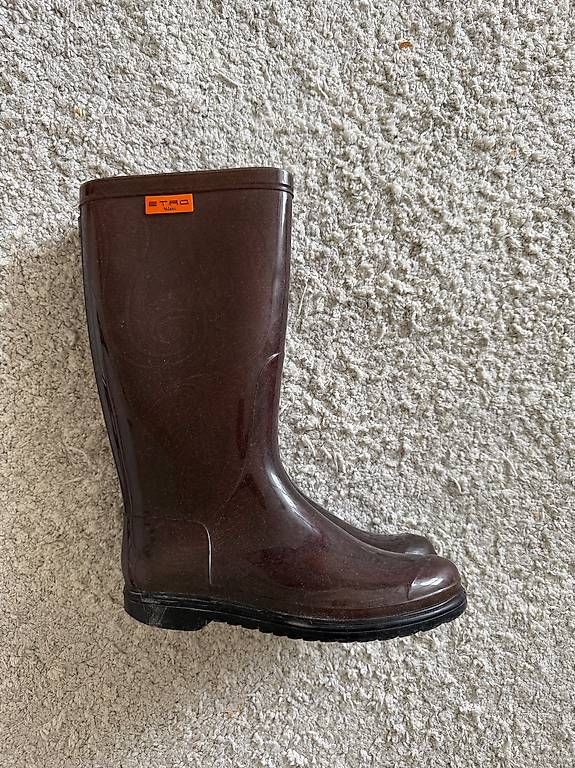 Scarpe da uomo: Regenstiefel Etro – Usato da Küsnacht ZH venduto da nat_m97w
