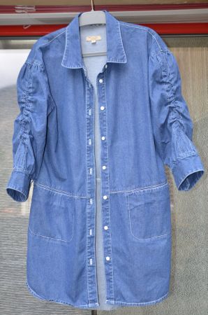 Burberry Tunika - Jeanskleid / Robe tunique-jean .40