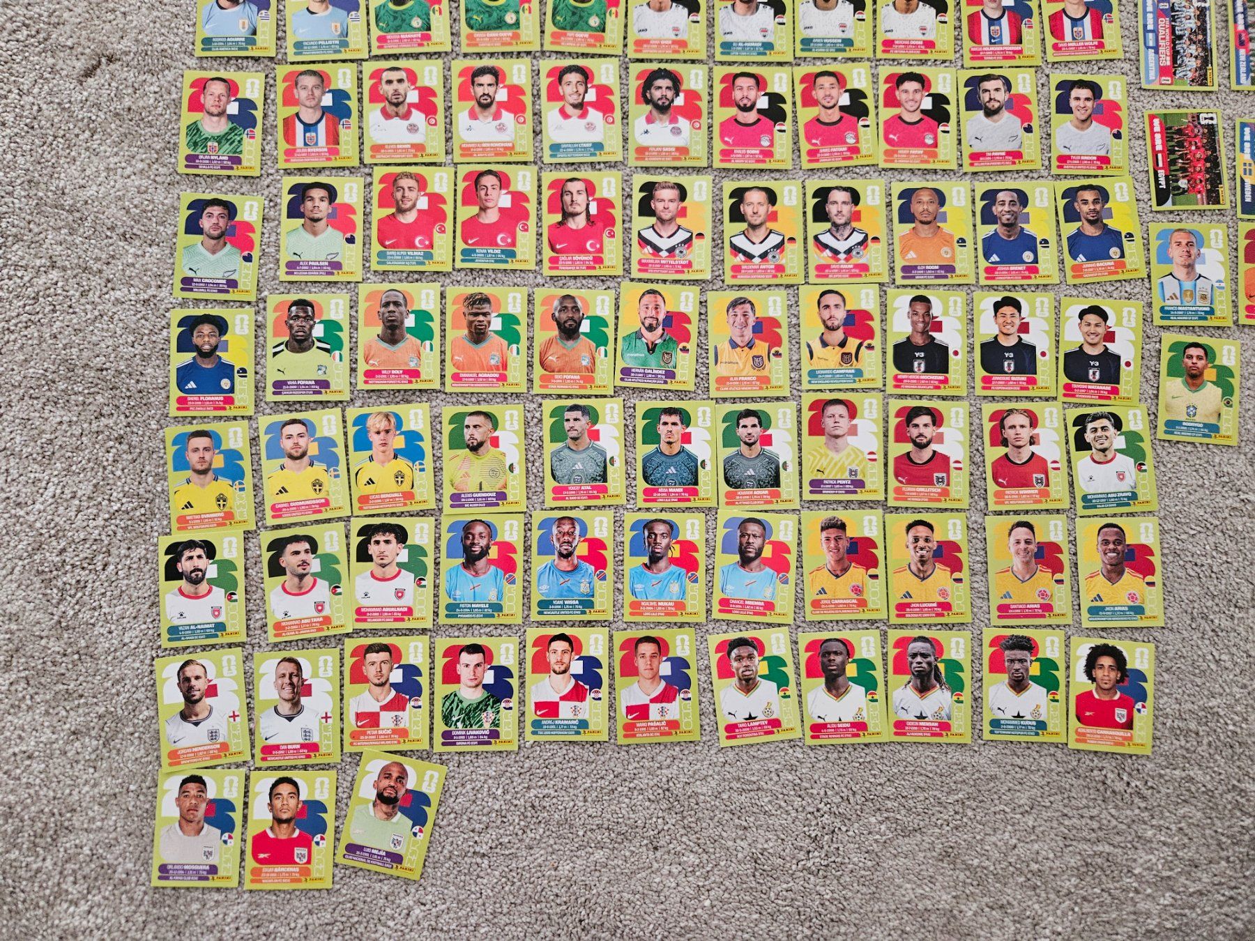 Panini Album: 183 verschiedene Panini-Bilder 2026 – Usato da Hinwil venduto da 97 2