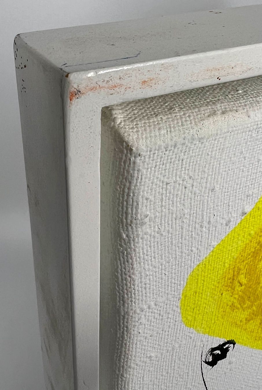 Dipinti: Gemälde: Blaue Inspiration Eitempera auf Leinwand – Usato da Häusernmoos venduto da Galerie23 4