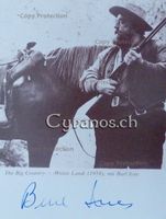 Burl Ives (1909-1995) Schauspieler  - Autogramm