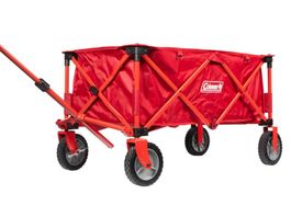 Klappbarer Bollerwagen Coleman rot faltbar gebraucht
