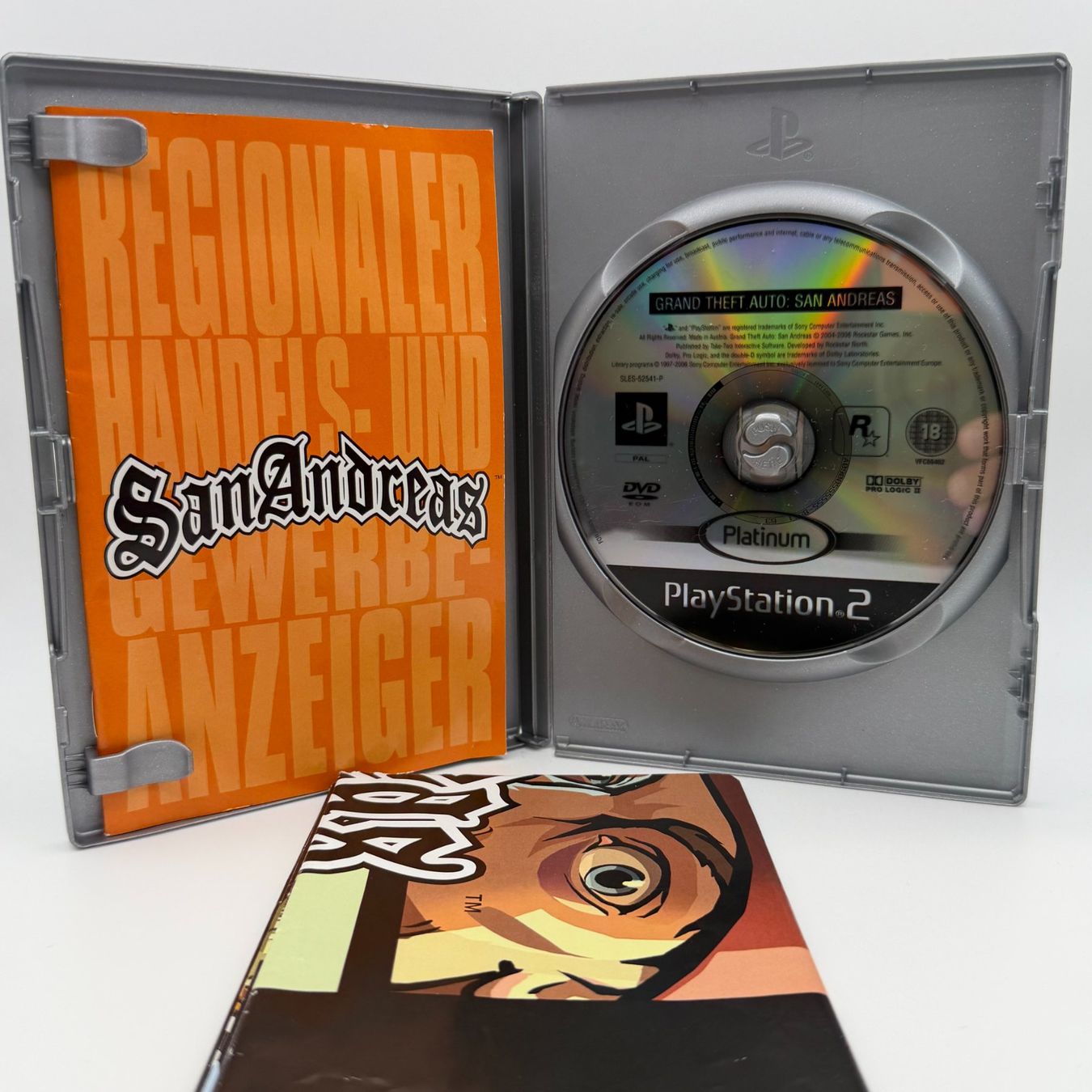 Jeux: GTA San Andreas Platinum - PS2 - PAL - CIB – D'occasion à Bassersdorf par Chromy-Vault 1