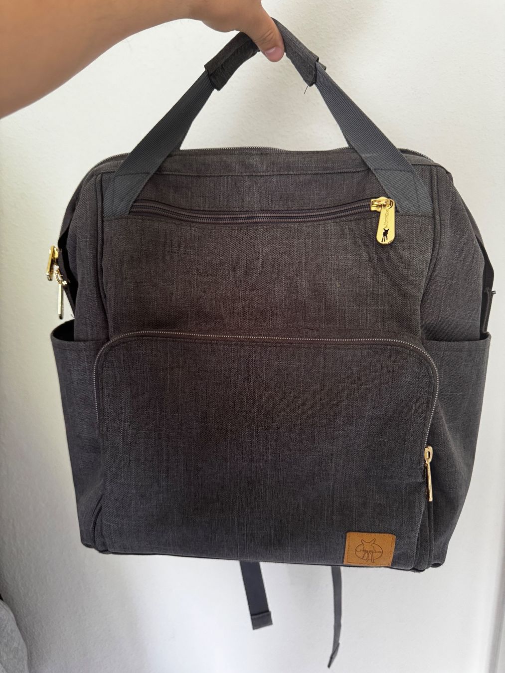 Zaini: Graue Wickeltasche / Rucksack – Usato da Zürich venduto da fresh0001