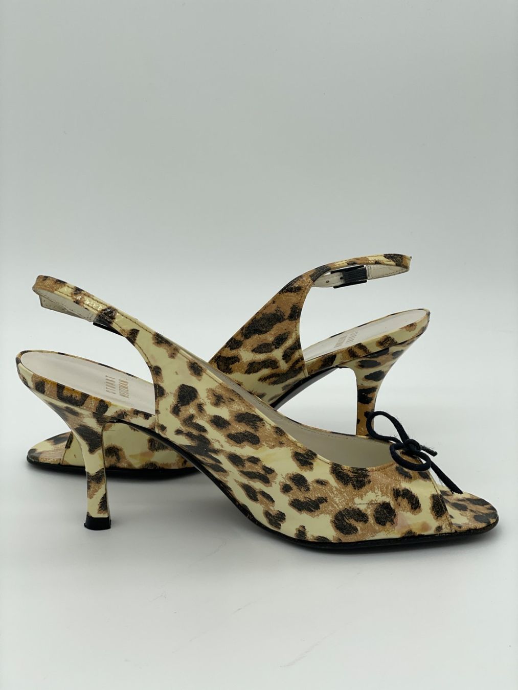 Stuart Weitzman Scarpe da donna: Stuart Weitzman Leopard Print Slingback EU 37.5 Mehrfarbig – Usato da Zürich venduto da shoe_shop 4