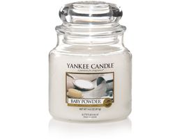 Yankee Candle Baby Powder Medium Jar
