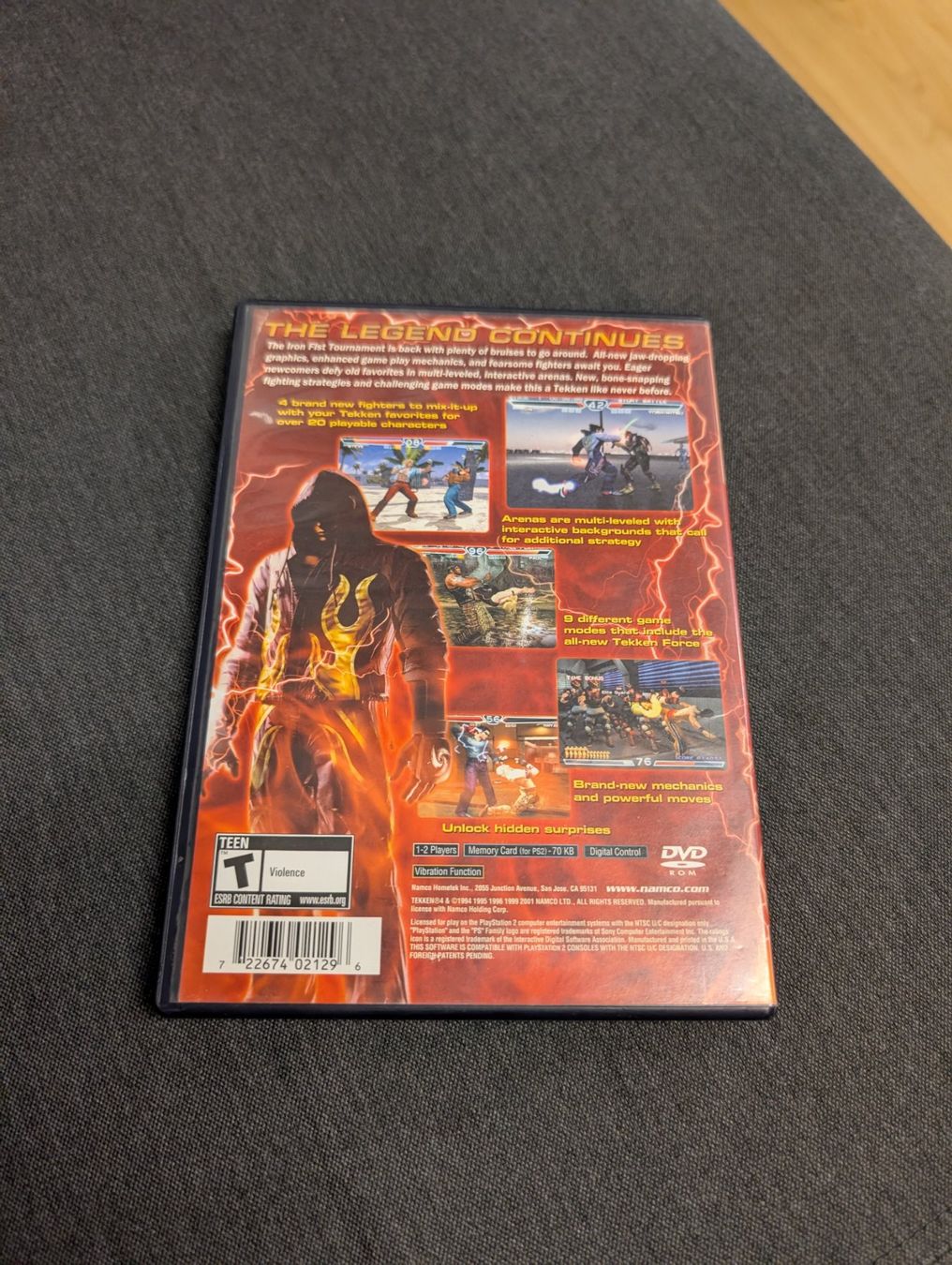 Giochi: Tekken 4 NTSC/USA Sony playstation 2 – Usato da Giubiasco venduto da Ticinerd 1