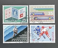 1990 Sonderpostmarken ʘ 785, 786, 787, 788