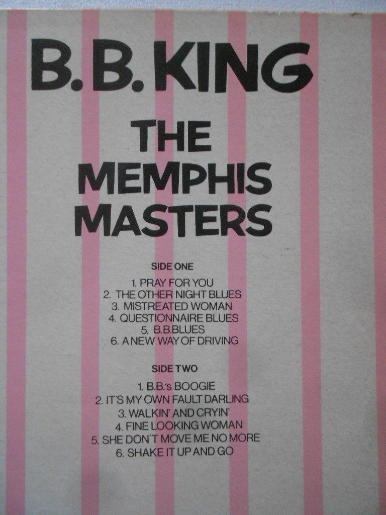 Schallplatten: B.B. KING  -  THE MEMPHIS MASTER – Gebraucht aus Bex von Giorgiob 2