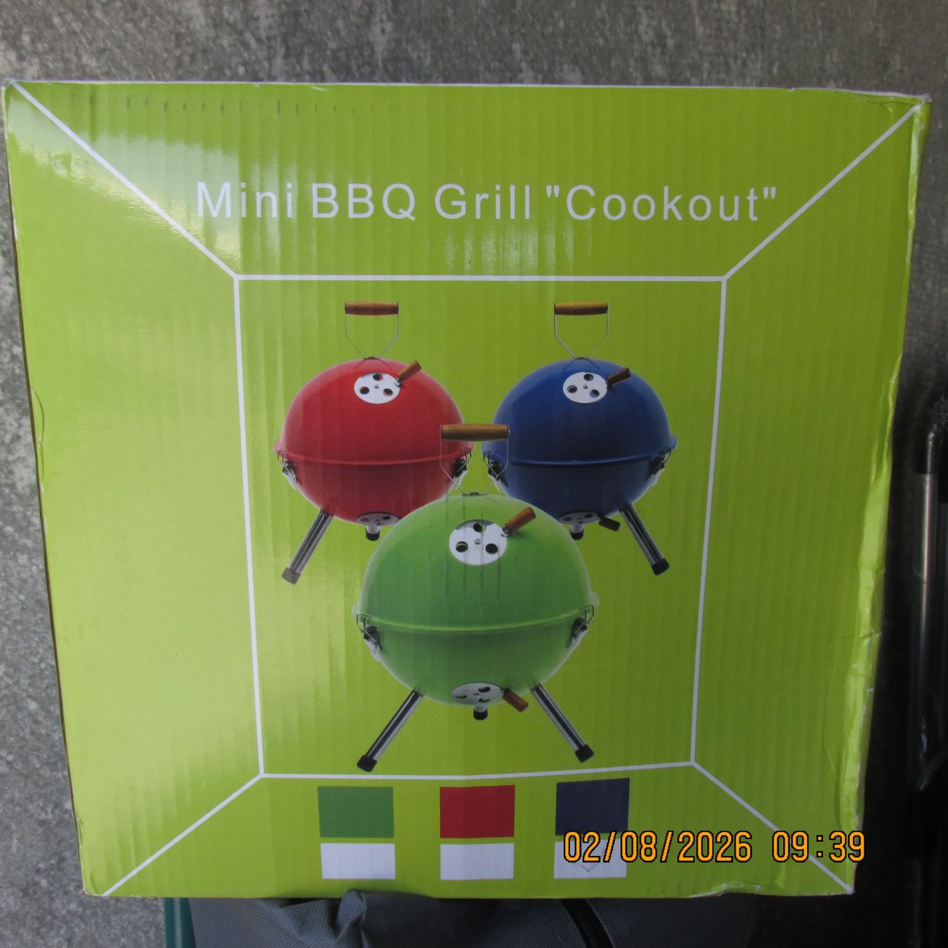 Grills: Mini BBQ Grill Cookout neu OVP – Neu und originalverpackt aus Galgenen von Forflowers 1