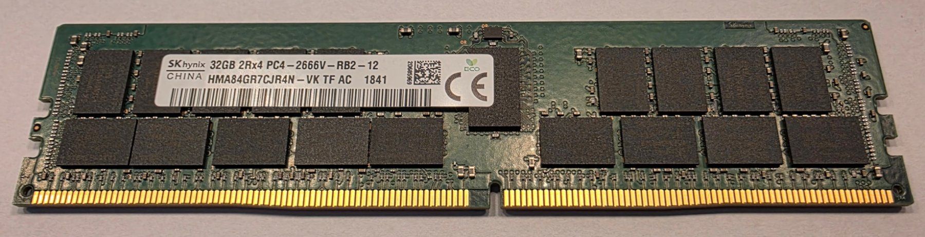 Hewlett Packard Server: HPE 32GB 2Rx4 PC4-2666V RDIMM Modul – Gebraucht aus Luzern von Newphyte 1