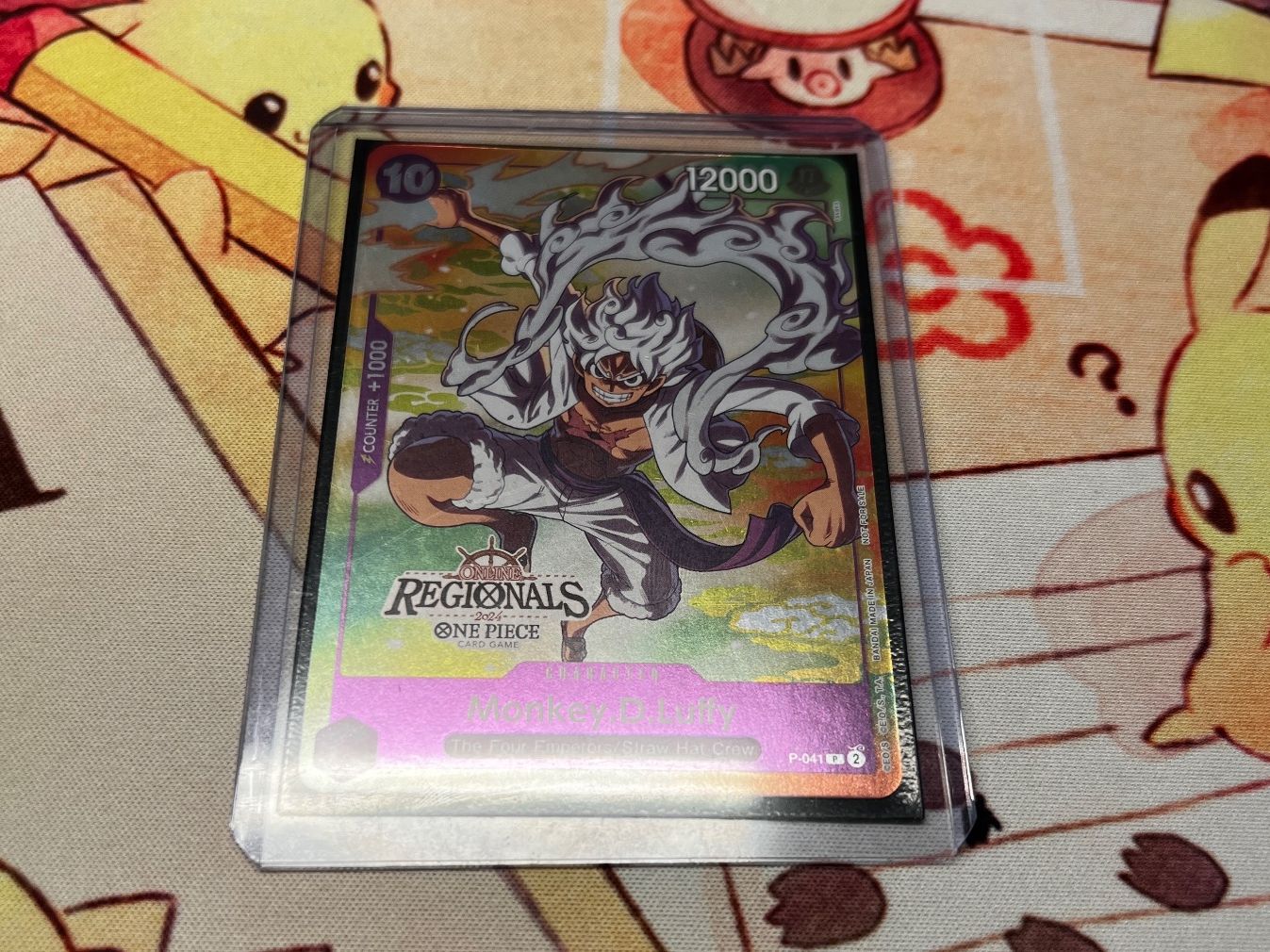 Bandai Carte collezionabili: One Piece P-041 Monkey.D.Luffy mit Regionals Stamp! – Nuovo (secondo la descrizione) da Arbon venduto da aar_s5vb