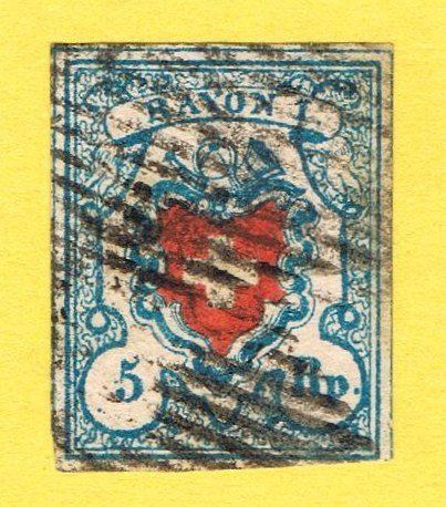 Tutti i francobolli: Rayon I T2 B3 LO – Usato da Biberstein venduto da Jura39