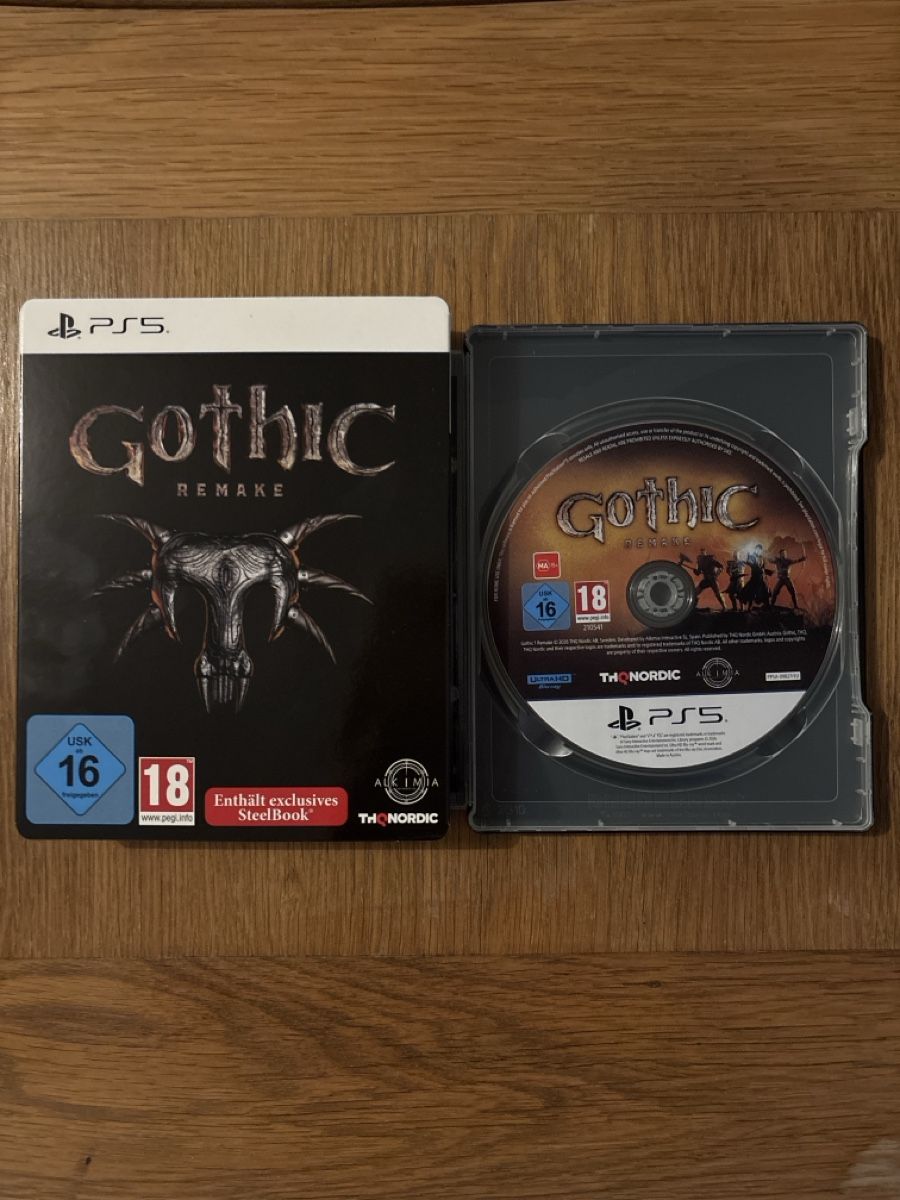Giochi: Gothic Remake PS5 Game Steelbook – Nuovo (secondo la descrizione) da Gasel venduto da Sunisshining123 1