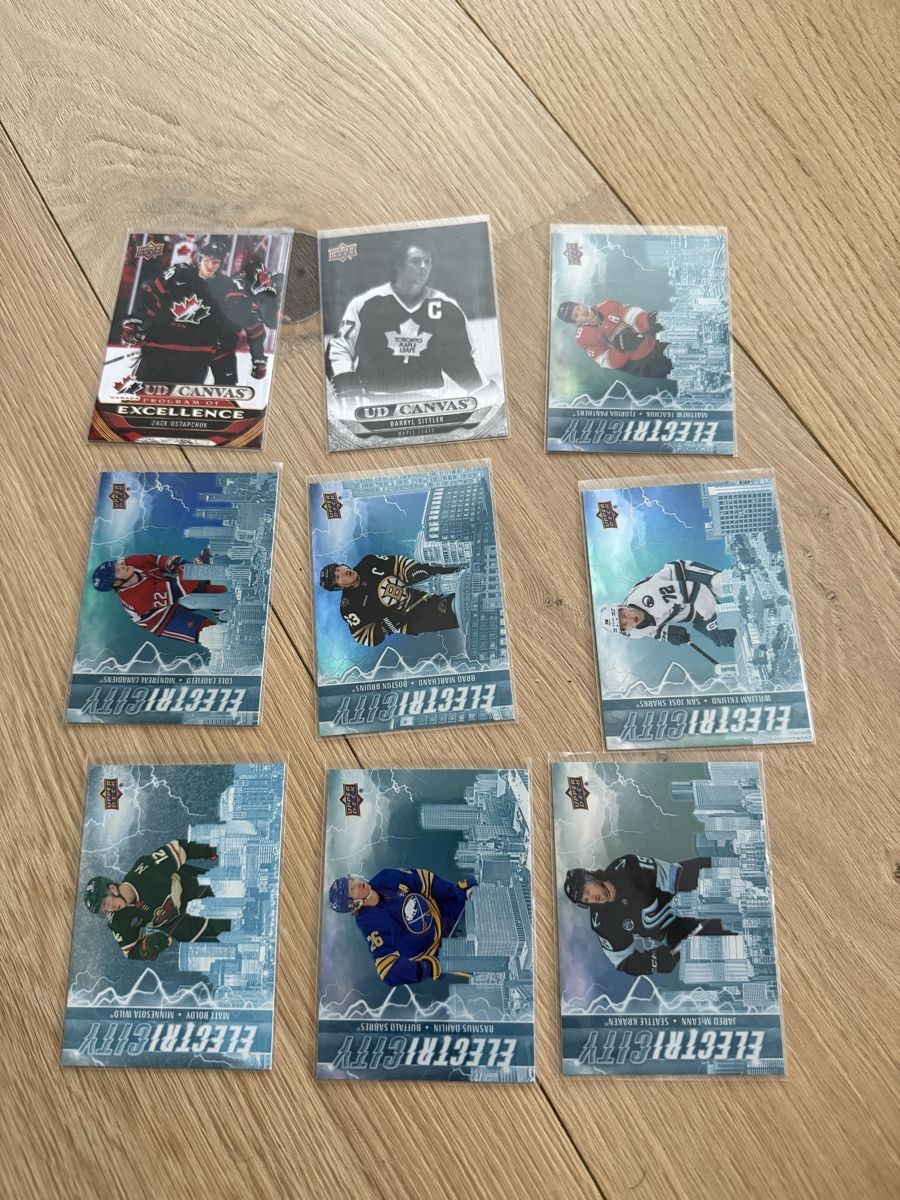 NHL Sammelbilder & Trading cards: 54 Special Upper Deck 24-25 NHL Cards – Neu (gemäss Beschreibung) aus Goldach von Swiizzy27 5