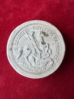 SAINT GEORGES - Empreinte Ancienne en plâtre de Sceaux 19ème