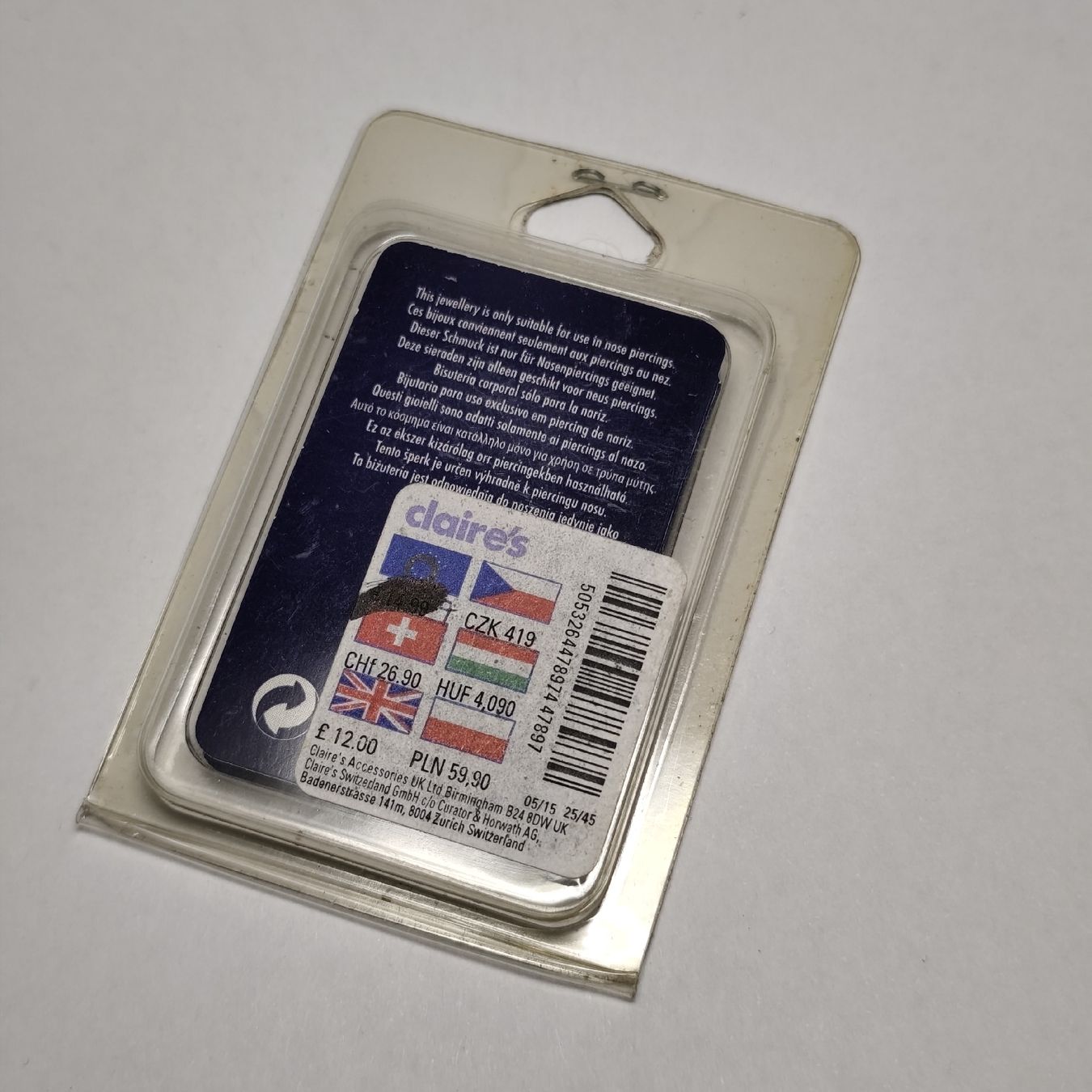 Sonstiger Schmuck: silver silber 925 perusing #A4 – Neu und originalverpackt aus Châtelaine von Tropic.Watch2 3