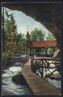 Beatushöhlen am Thunersee, Kreuzgang vo