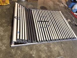 Lattenrost Einlegerahmen FLEX 200 139x196 cm guter Zustand