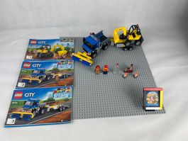 Lego City 60152 Strassenreiniger und Bagger